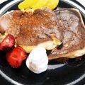 どくろパンダ☆'s cooksnap of when they made ふわふわ♥いちごのスフレパンケーキ♪.