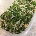 yumi☆0621's cooksnap of when they made 大葉大量消費！大葉としらすの塩昆布和え.
