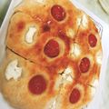ぴながちゃ's cooksnap of when they made 手作りチーズ&ホエー入りフォカッチャ.