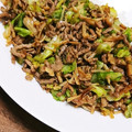 sweetwater's cooksnap of when they made おつまみにも♪挽肉とえのきの醤油炒め.