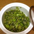 棚ぴょん's cooksnap of when they made 混ぜご飯　カブの葉とシラスの山椒ごはん.