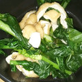 クックDLZY7O☆'s cooksnap of when they made うまみじゅわ～！大根葉と油揚げの煮浸し.