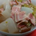 あゆたっくん's cooksnap of when they made 大根とベーコンの白だし煮.