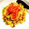 さくらパンダ♡'s cooksnap of when they made 簡単に出来る！我が家のパラパラ黄金炒飯.