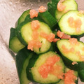 ＊にょにょん＊'s cooksnap of when they made たらこときゅうりの♪小さなおかず.