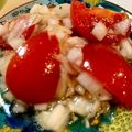 abnanana's cooksnap of when they made 新たまねぎとトマトのイタリアンサラダ.