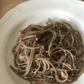 Yokchina's cooksnap of when they made 明太子とネギのペペロンチーノ.