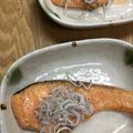 はーとねこ's cooksnap of when they made ゆまさんとコラボレシピ・ 鮭のしらすかけ.