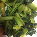 ちゃぎー's cooksnap of when they made 小松菜のガーリック炒め.