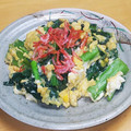 chirochan☆'s cooksnap of when they made 簡単♪小松菜と卵のめんつゆ炒め.