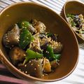 かなぽん☆☆'s cooksnap of when they made なす、ピーマン、こんにゃくのみそ炒め.