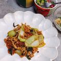 よし156's cooksnap of when they made フライパン一つ！小松菜と春雨の麻婆炒め.
