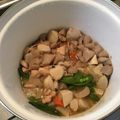 とらおマミー's cooksnap of when they made さといも※鶏肉※こんにゃくの煮物.