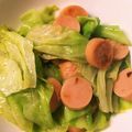 りんごぉぉぉ's cooksnap of when they made 簡単！キャベツとお魚ソーセージの炒め物.