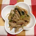 ぽぽきゅ's cooksnap of when they made もつのピリ辛炒め～☆.