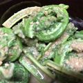 sato11sato's cooksnap of when they made コゴミの胡麻和えとおひたし.