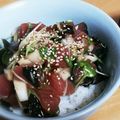 ゆひいゆ's cooksnap of when they made マグロのポキ丼.