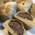 thyristor's cooksnap of when they made ウズベキスタン♡簡単パイ生地牛肉サモサ.