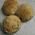 クックGB6431☆'s cooksnap of when they made おせちの黒豆入り♪こねないパン.