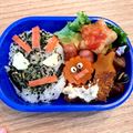 パンプキンちゃん♡'s cooksnap of when they made キャラ弁！ウルトラマン弁当★.