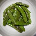 ♬のんのこ日和♬'s cooksnap of when they made アスパラとスナップエンドウのソテー.