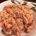Emmabeagle's cooksnap of when they made 簡単☆炊飯器de鮭としめじの炊き込みご飯.