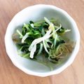 はっぴーふらわー's cooksnap of when they made 豆苗ともやしのナムル.
