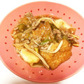 ゆー1024's cooksnap of when they made 厚揚げと豚ひき肉の甘辛炒め＊辛さは後調節.