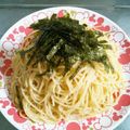 ebipeco's cooksnap of when they made 明太子パスタ.