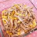 urararara6's cooksnap of when they made エノキとコーンのめんつゆバター.