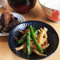 四谷わかば's cooksnap of when they made 絶品☆ちくわとにんにくの芽の味噌バタ炒め.