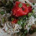 二児ママちゃーん's cooksnap of when they made 明太子・しらす丼.