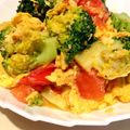 クックQPU4ZJ☆'s cooksnap of when they made 簡単！トマトとブロッコリーの卵炒め.