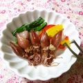 yasutonton's cooksnap of when they made 茹でホタルイカの下ごしらえ　ストレス無　.