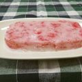 yasutonton's cooksnap of when they made アガーdeいちごたっぷりミルクプリン.