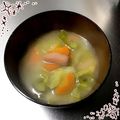 K0A9O0R8U♪'s cooksnap of when they made ✿春キャベツとウィンナーのお味噌汁✿.