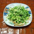 クレイプメートル's cooksnap of when they made 豆苗と卵の炒めもの☆コンソメ味.