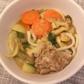 あいちー☻'s cooksnap of when they made だしが効いてるカレーうどん❣.