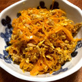 ｋエンジェルスマイル's cooksnap of when they made ☆豆苗と人参のしりしり☆.