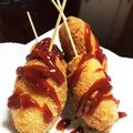 クルミンママ's cooksnap of when they made チーズドッグ.