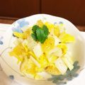 へい♡ゆー♡'s cooksnap of when they made 野菜バクバク☆はっさくと白菜のサラダ.