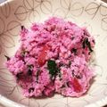クックｕち's cooksnap of when they made おからとビーツのピンクポテトサラダ.