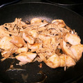 メオちゃん's cooksnap of when they made きのこと鶏肉の味噌炒め.