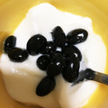 ムーヒツジ's cooksnap of when they made 簡単＆美味しい♪黒豆ヨーグルト.