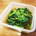 クックP3HXJ0☆'s cooksnap of when they made 菜の花のおひたし.