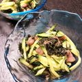nkym31suke's cooksnap of when they made 胡瓜と磯海苔の塩辛和え.