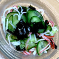 ゆまつは's cooksnap of when they made かにときゅうりの酢の物.