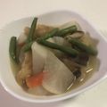 papikun's cooksnap of when they made 〔常備菜〕定食屋さん風♪味染み大根の煮物.