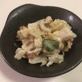 papikun's cooksnap of when they made ♡きゅうりとちくわの梅マヨネーズサラダ♡.