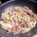 ekokan's cooksnap of when they made おべんとうのおかずに牛肉の甘辛煮.